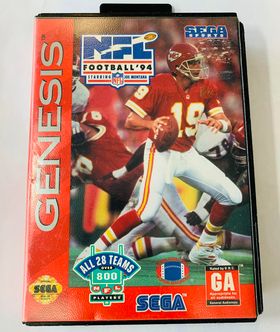 NFL FOOTBALL'94 STARRING JOE MONTANA SEGA GENESIS SG - jeux video game-x