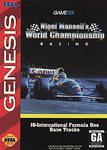 NIGEL MANSELL'S WORLD CHAMPIONSHIP RACING SEGA GENESIS SG - jeux video game-x