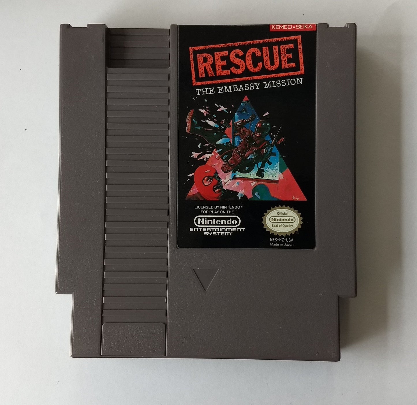 RESCUE THE EMBASSY MISSION NINTENDO NES - jeux video game-x