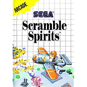 SCRAMBLE SPIRITS (SEGA MASTER SYSTEM SMS) - jeux video game-x