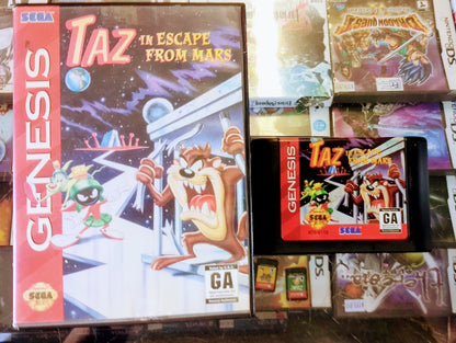 TAZ IN ESCAPE FROM MARS (SEGA GENESIS SG) - jeux video game-x