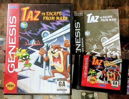 TAZ IN ESCAPE FROM MARS (SEGA GENESIS SG) - jeux video game-x