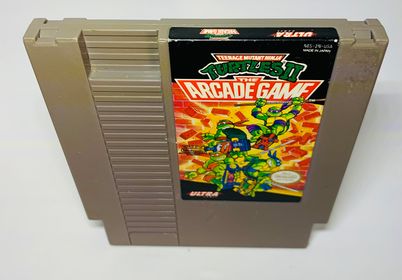 TEENAGE MUTANT NINJA TURTLES TMNT II 2 THE ARCADE GAME NINTENDO NES - jeux video game-x