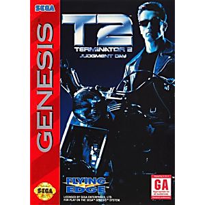 TERMINATOR 2 T2 JUDGEMENT DAY (SEGA GENESIS SG) - jeux video game-x
