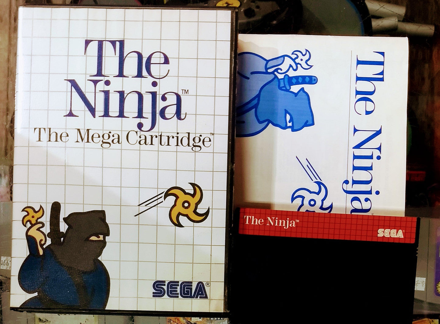 THE NINJA (SEGA MASTER SYSTEM SMS) - jeux video game-x