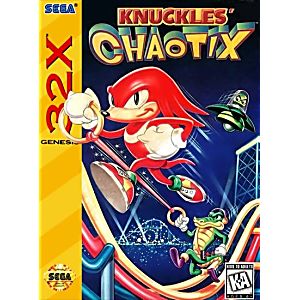 KNUCKLES CHAOTIX (SEGA 32X) - jeux video game-x