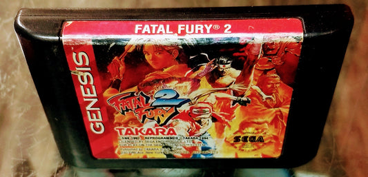 FATAL FURY 2 (SEGA GENESIS SG) - jeux video game-x