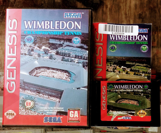 WIMBLEDON CHAMPIONSHIP TENNIS SEGA GENESIS SG - jeux video game-x