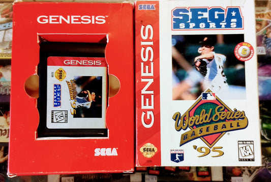 WORLD SERIES BASEBALL 95 SEGA GENESIS SG - jeux video game-x