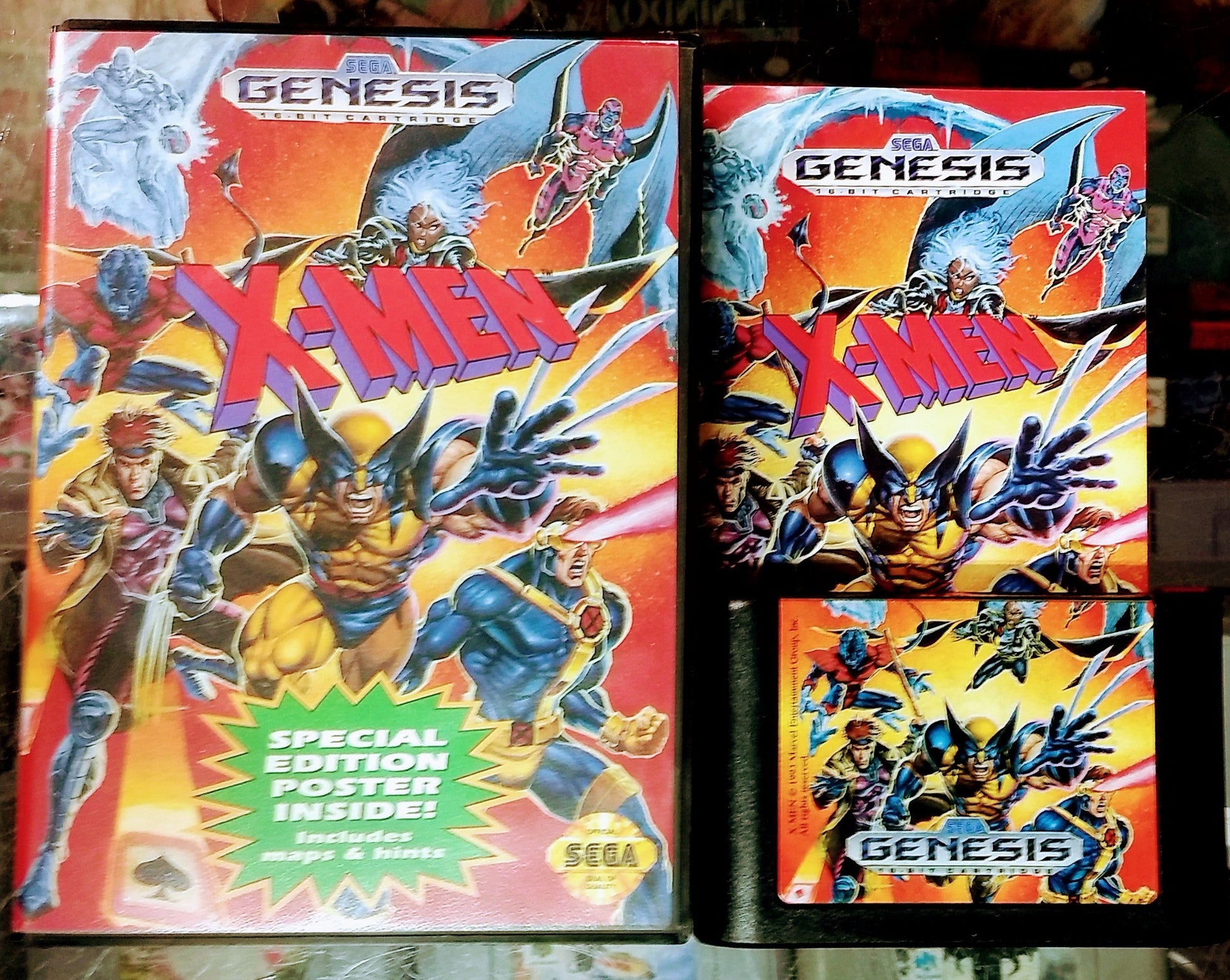 X-MEN SEGA GENESIS SG | jeux video game-x