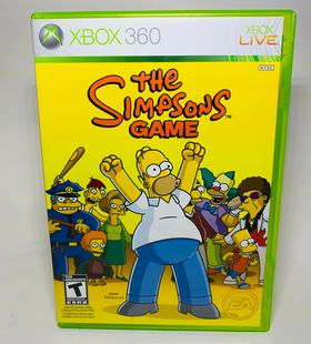 THE SIMPSONS GAME XBOX 360 X360 - jeux video game-x