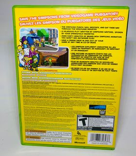 THE SIMPSONS GAME XBOX 360 X360 - jeux video game-x