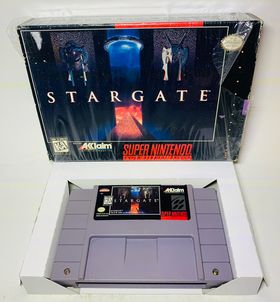 STARGATE en boite SUPER NINTENDO SNES - jeux video game-x