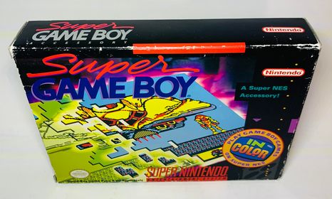 SUPER GAME BOY EN BOITE SUPER NINTENDO SNES - jeux video game-x