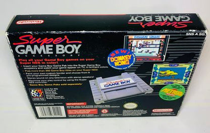 SUPER GAME BOY EN BOITE SUPER NINTENDO SNES - jeux video game-x