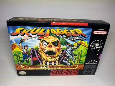 SKULJAGGER en boite SUPER NINTENDO SNES - jeux video game-x