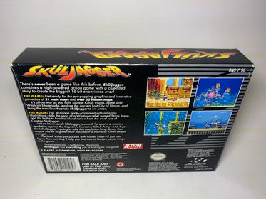 SKULJAGGER en boite SUPER NINTENDO SNES - jeux video game-x