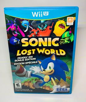 SONIC LOST WORLD DEADLY SIX EDITION NINTENDO WIIU - jeux video game-x