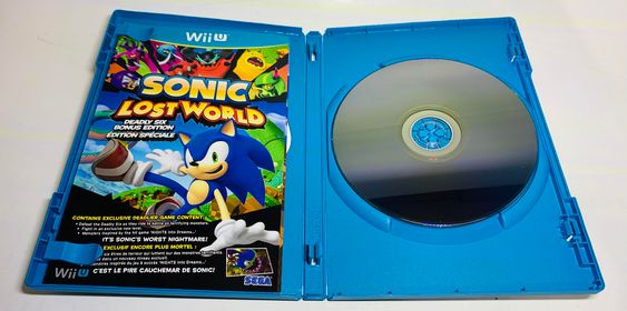 SONIC LOST WORLD DEADLY SIX EDITION NINTENDO WIIU - jeux video game-x
