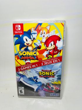 Sonic Mania + Team Sonic Racing Double Pack NINTENDO SWITCH - jeux video game-x