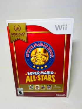 SUPER MARIO ALL-STARS NINTENDO SELECT Nintendo WII - jeux video game-x