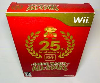 SUPER MARIO ALL-STARS 25TH ANNIVERSARY EDITION GAME NINTENDO WII - jeux video game-x