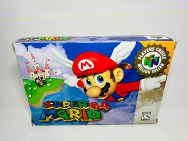 SUPER MARIO 64 PLAYERS CHOICE EN BOITE NINTENDO 64 N64 - jeux video game-x