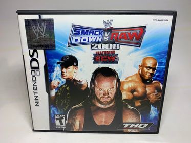 WWE SMACKDOWN VS. RAW 2008 NINTENDO DS - jeux video game-x