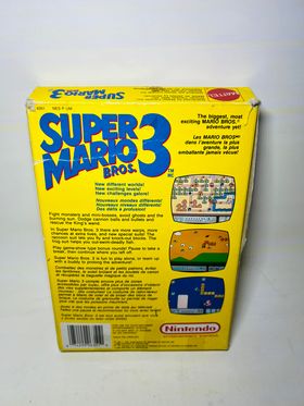 SUPER MARIO BROS 3 MATTEL EN BOITE NINTENDO NES - jeux video game-x