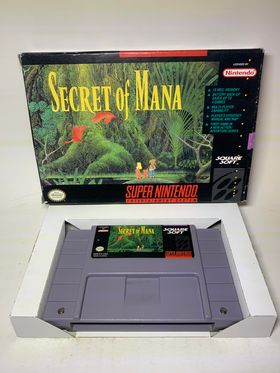 SECRET OF MANA EN BOITE SUPER NINTENDO - jeux video game-x