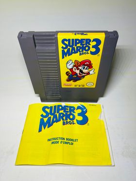 SUPER MARIO BROS 3 MATTEL EN BOITE NINTENDO NES - jeux video game-x