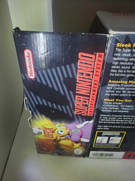 Console Super Nintendo Junior Snes Jr Yoshi‘s Island Bundle System - jeux video game-x