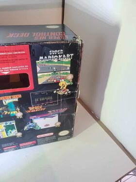 Console Super Nintendo Junior Snes Jr Yoshi‘s Island Bundle System - jeux video game-x