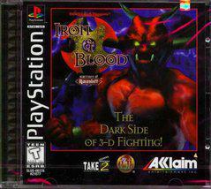 ADVANCED DUNGEONS AND DRAGONS IRON AND BLOOD (PLAYSTATION PS1) - jeux video game-x