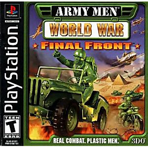 ARMY MEN WORLD WAR FINAL FRONT (PLAYSTATION PS1) - jeux video game-x