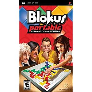 BLOKUS PORTABLE STEAMBOT CHAMPIONSHIP (PLAYSTATION PORTABLE PSP) - jeux video game-x