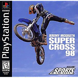 JEREMY MCGRATH SUPERCROSS 98 (PLAYSTATION PS1) - jeux video game-x