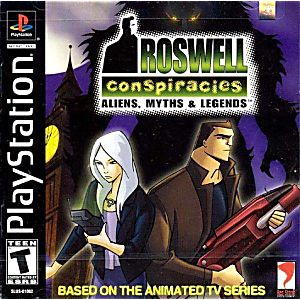 ROSWELL CONSPIRACIES: ALIENS, MYTHS & LEGENDS (PLAYSTATION PS1) - jeux video game-x