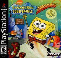 SPONGEBOB SQUAREPANTS SUPER SPONGE (PLAYSTATION PS1) - jeux video game-x