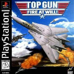 TOP GUN FIRE AT WILL (PLAYSTATION PS1) - jeux video game-x