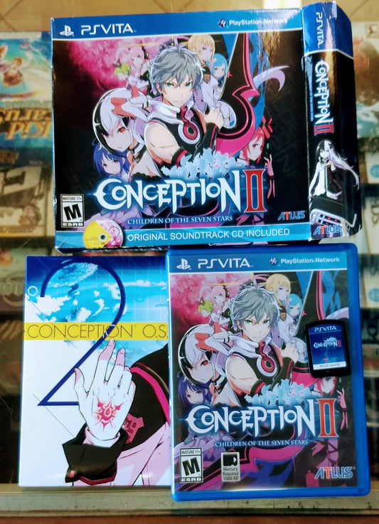 CONCEPTION II 2 : CHILDREN OF THE SEVEN STARS LIMITED EDITION (PLAYSTATION VITA) - jeux video game-x