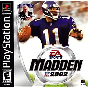 MADDEN NFL 2002 (PLAYSTATION PS1) - jeux video game-x