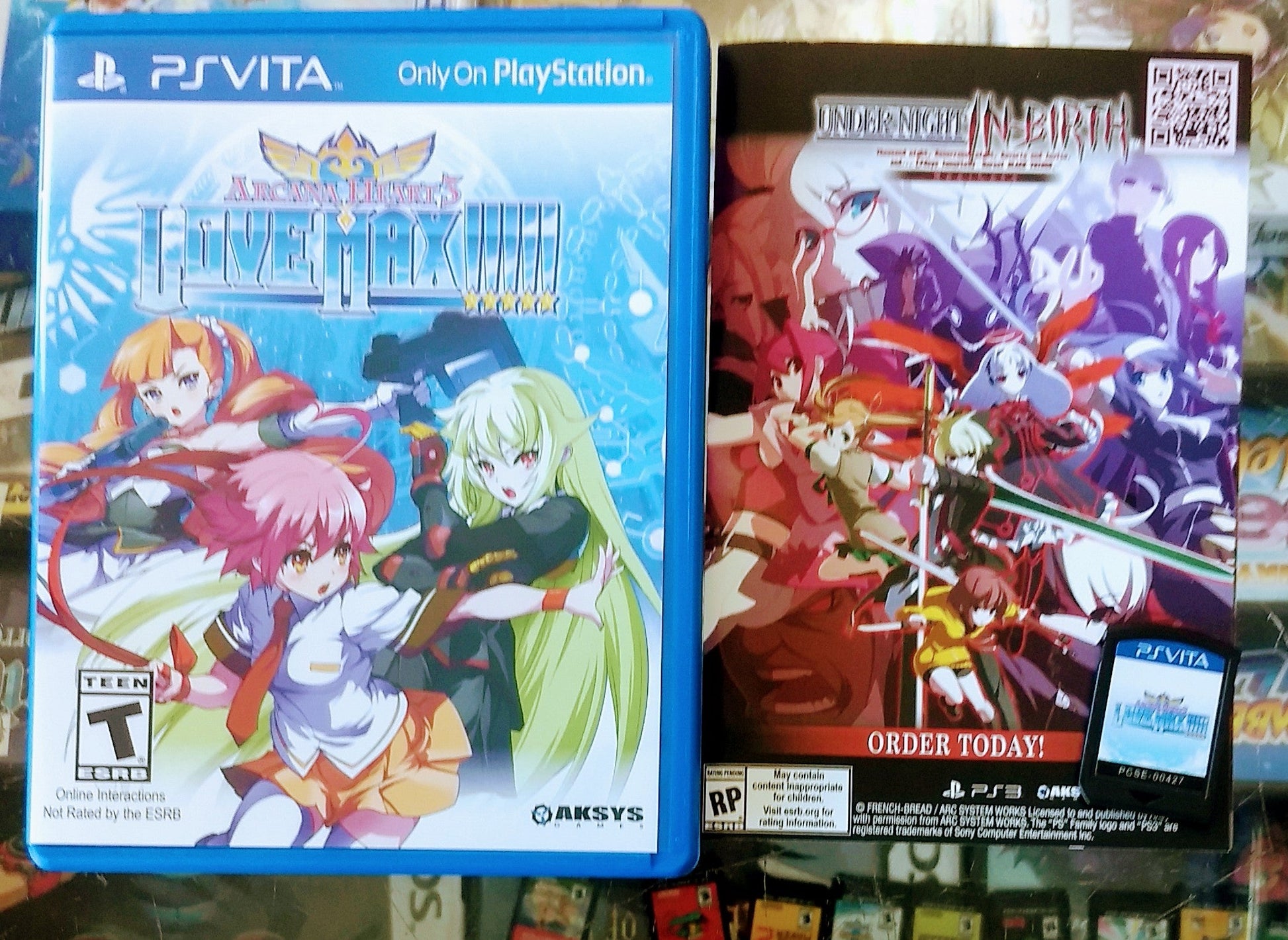 ARCANA HEART 3: LOVE MAX PLAYSTATION VITA - jeux video game-x