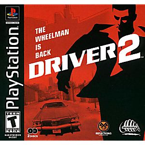 DRIVER 2: THE WHEELMAN IS BACK (PLAYSTATION PS1) - jeux video game-x