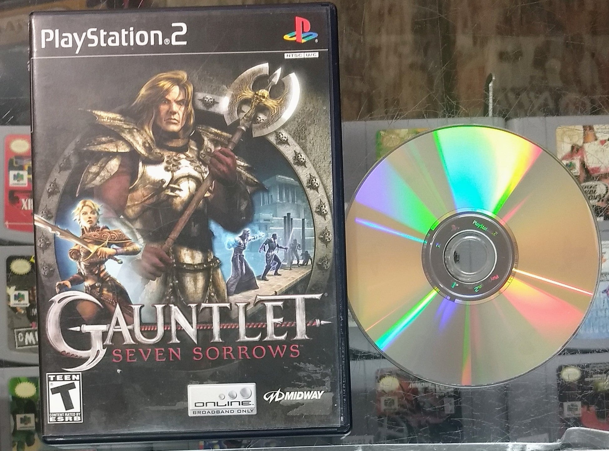 GAUNTLET SEVEN SORROWS (PLAYSTATION 2 PS2) - jeux video game-x