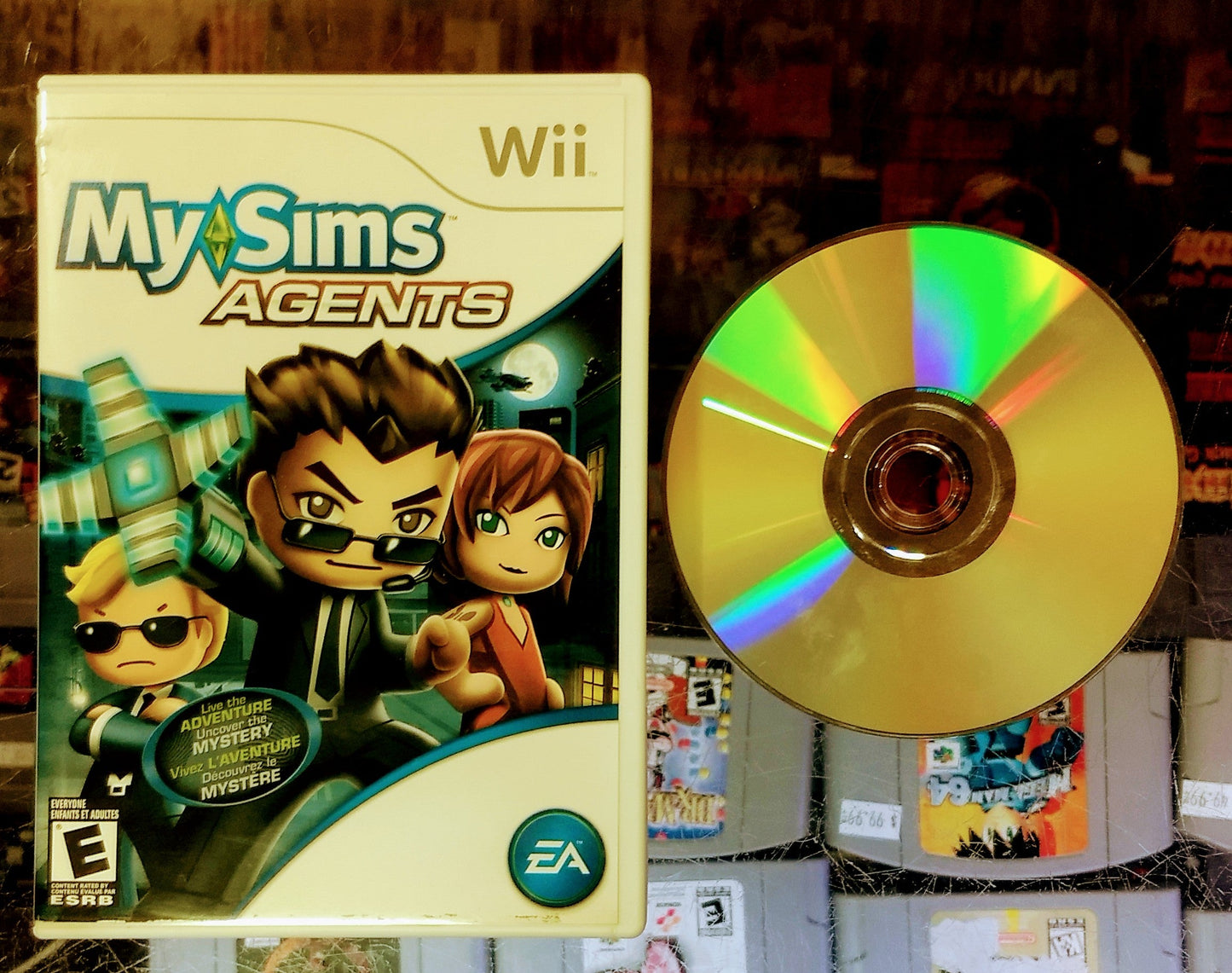 MY SIMS AGENTS NINTENDO WII - jeux video game-x