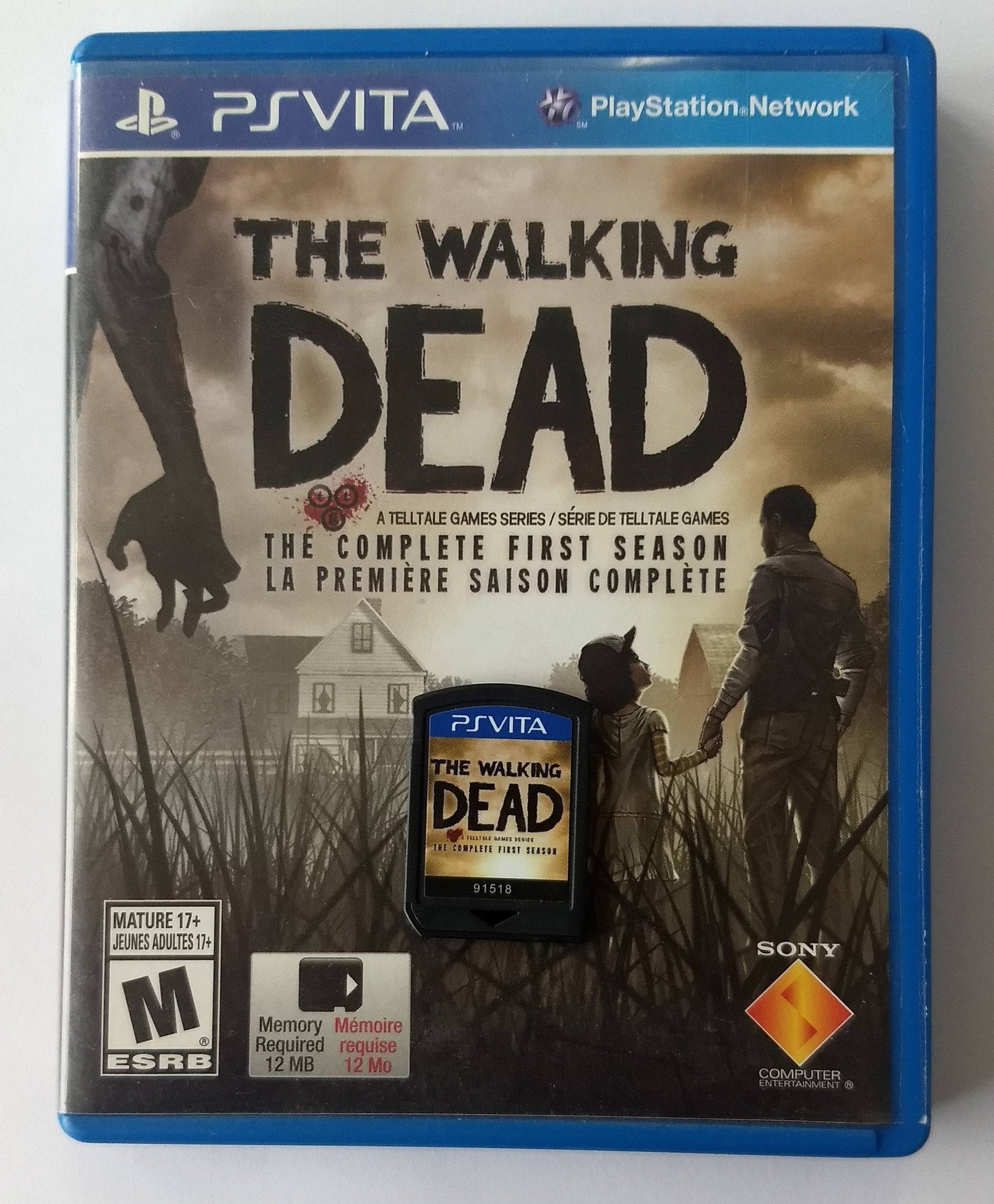 THE WALKING DEAD: THE GAME (PLAYSTATION VITA) - jeux video game-x