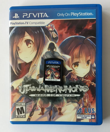 UTAWARERUMONO : MASK OF TRUTH PLAYSTATION VITA - jeux video game-x