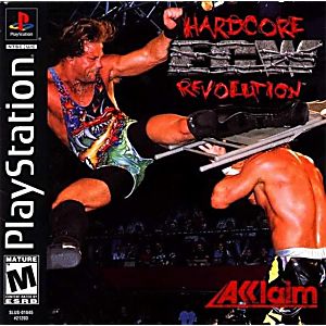 ECW HARDCORE REVOLUTION (PLAYSTATION PS1) - jeux video game-x