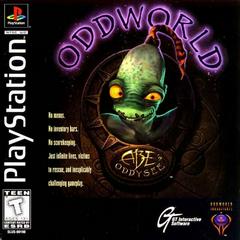 ODDWORLD ABE'S ODDYSEE (PLAYSTATION PS1) - jeux video game-x